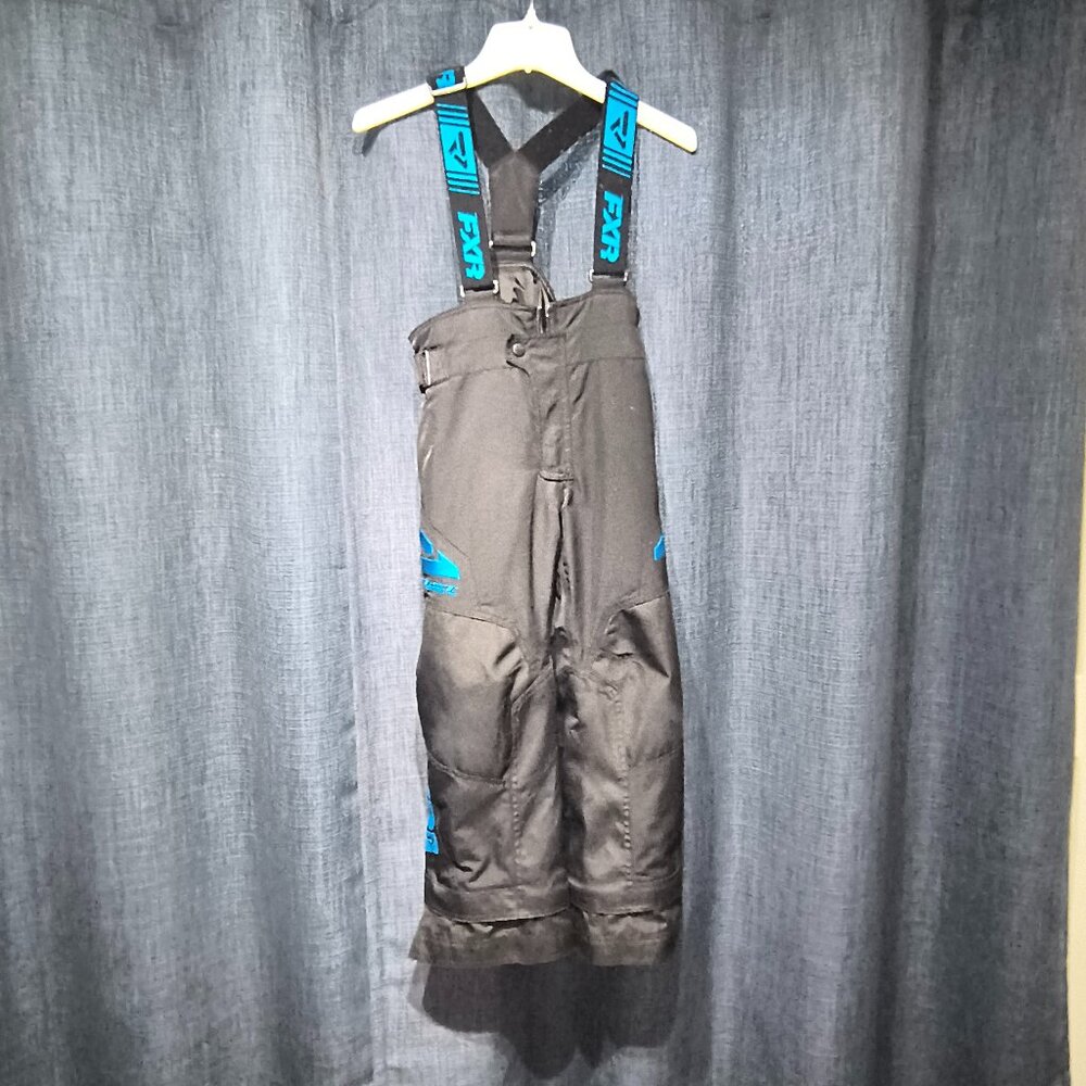 FXR SNOWMOBILE BIBS YOUTH SIZE 6